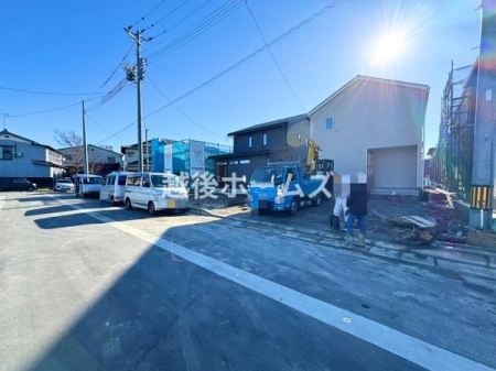 �O�ʓ��H�܂ތ��n�ʐ^ �����̓��������ʕ��E�d�l�ݔ��₨�����̑傫���̔�r�A�ߗׁE���ӊ��⒬���݂ȂǁA�����ł͂킩��Ȃ���񂪂������񂠂�܂��B���񌻒n�ɂĂ��m�F���������B