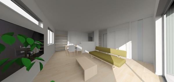 �����\�z�}(����) �Ƒ��c���̎��Ԃ��߂�����L�X�������r���O�_�C�j���O