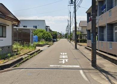 �O�ʓ��H�܂ތ��n�ʐ^ -