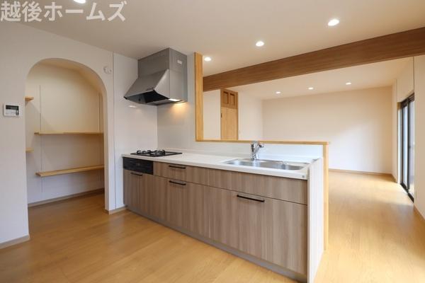 �L�b�`�� ���r���O�S�̂����n����J�E���^�[�L�b�`���􏬂������q�l�����Ă����S�ł��ˁ�