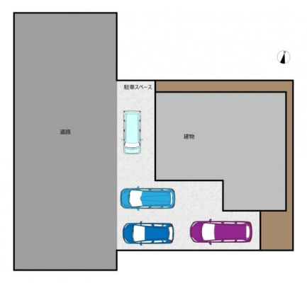 ���} �J�[�X�y�[�X�R�`�S�䒓�ԉI
�O�ʓ��H�W���Œ��Ԃ����S��