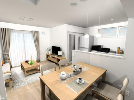 ���r���O �y���Ў{�H��z�_�C�j���O�e�[�u�����z�u�ł����Ƃ肠��݌v�ɂȂ��Ă���܂��B